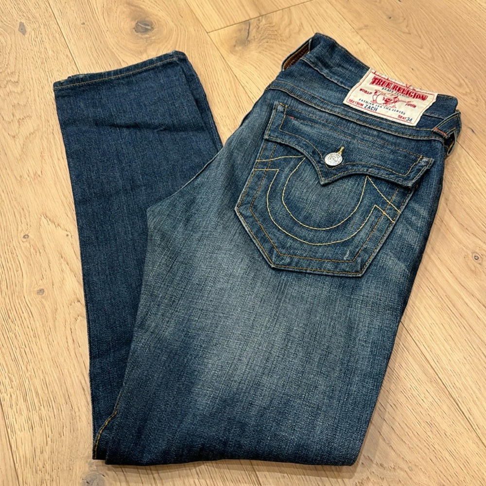 True Religion Blue Jeans - Like New!